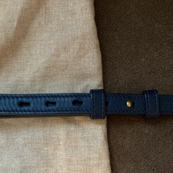 Gucci Denim Matelasse Marmont Small Pearly GG Crossbody - Picture 9 of 15